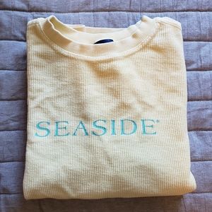 Seaside ribbed sweater 🌊🌞